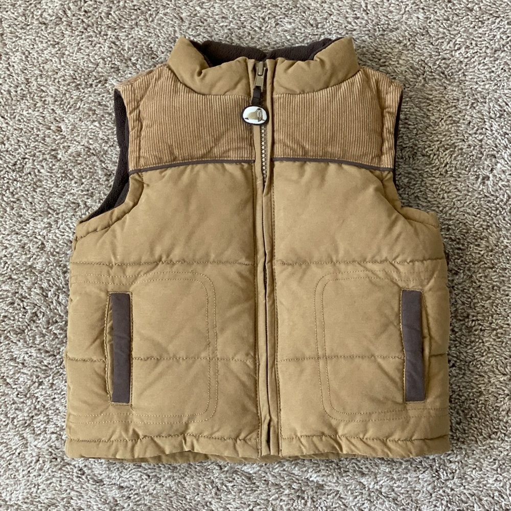 Toddler boy vest